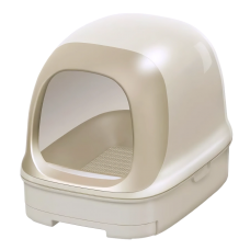 NyanTomo Clean Toilet Dome Set Beige, 4901070575022, cat Scoops / Toilet Accessories, NyanTomo, cat Housing Needs, catsmart, Housing Needs, Scoops / Toilet Accessories