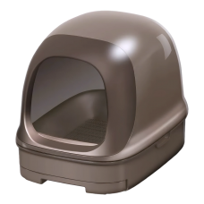 NyanTomo Clean Toilet Dome Set Brown, 4901070575039, cat Scoops / Toilet Accessories, NyanTomo, cat Housing Needs, catsmart, Housing Needs, Scoops / Toilet Accessories
