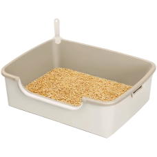 NyanTomo Clean Toilet Easy & Simple Light Beige, 4901070575046, cat Scoops / Toilet Accessories, NyanTomo, cat Housing Needs, catsmart, Housing Needs, Scoops / Toilet Accessories