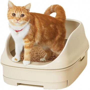 NyanTomo Clean Toilet Open Set Beige