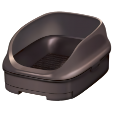 NyanTomo Clean Toilet Open Set Brown, 4901070575015, cat Scoops / Toilet Accessories, NyanTomo, cat Housing Needs, catsmart, Housing Needs, Scoops / Toilet Accessories