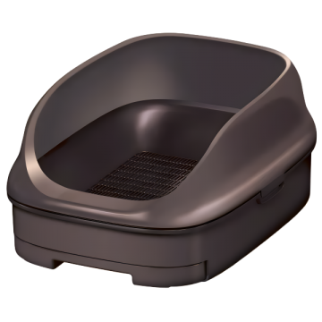 NyanTomo Clean Toilet Open Set Brown