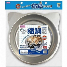 Nyanta Club Cat Dish Cooling Aluminium Plate Medium (Grey)