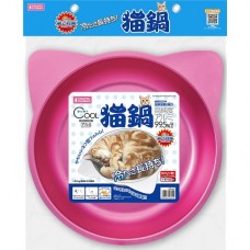 Nyanta Club Cat Dish Cooling Aluminium Plate Medium (Pink)