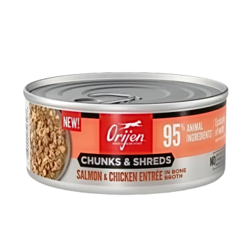 Orijen Canned Chunks & Shreds Salmon Chicken 155g (12 cans)