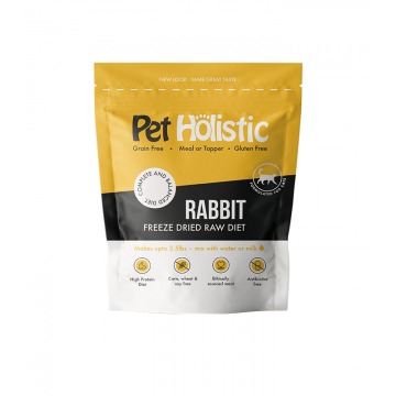 Pet Holistic Freeze Dried Feline Rabbit 5.6oz