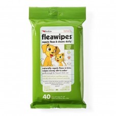 Petkin Fleawipes 40s, 5387, cat Wet Wipes, Petkin, cat Grooming, catsmart, Grooming, Wet Wipes