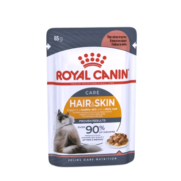 Royal Canin Gravy Pouch Hair & Skin Adult 85g x12