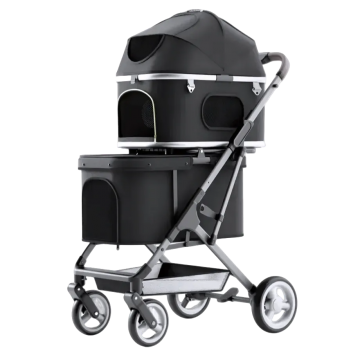 Rubeku Pet Stroller (822) Black Rubeku Pet Stroller (822) Black