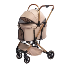 Rubeku Pet Stroller (D01) Orange Rubeku Pet Stroller (D01) Orange, D01-BROWN, cat Bags / Carriers, Rubeku, cat Accessories, catsmart, Accessories, Bags / Carriers