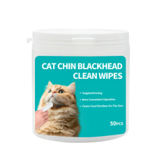 Rubeku Wipes Chin Blackhead (50 sheets), CS2024000105, cat Wet Wipes, Rubeku, cat Grooming, catsmart, Grooming, Wet Wipes