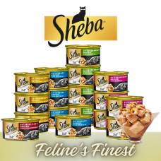 Sheba Cat Wet Food Deluxe Series PROMO: Bundle Of 10 Ctns, SB-10 Cartons Promo, cat Wet Food, Sheba, cat Food, catsmart, Food, Wet Food
