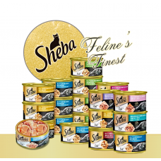 Sheba Cat Wet Food Deluxe Series PROMO: Bundle Of 5 Ctns, SB-5 Cartons Promo, cat Wet Food, Sheba, cat Food, catsmart, Food, Wet Food