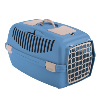 Stefanplast Carrier Gulliver 3 Nordic Sky with Plastic Door