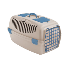 Stefanplast Carrier Gulliver 3 Travertine White with Plastic Door,  cat ,  cat , catsmart