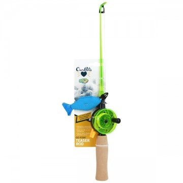 SuperCat Teaser Go Fish Rod with Catnip