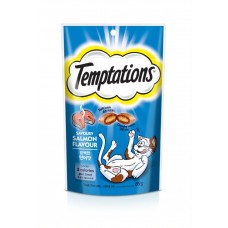 Temptations Savoury Salmon Flavour 75g, 101160515, cat Treats, Temptations, cat Food, catsmart, Food, Treats