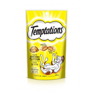 Temptations Tasty Chicken Flavour 75g (4 Packs)