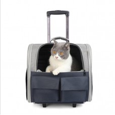Topsy Pet Carrier Trolley Blue, 725011-Blue, cat Bags / Carriers, Topsy, cat Accessories, catsmart, Accessories, Bags / Carriers