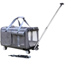 Topsy Trolley Bag (090160) Dark Grey Topsy Trolley Bag (090160) Dark Grey, 733897090160DG, cat Bags / Carriers, Topsy, cat Accessories, catsmart, Accessories, Bags / Carriers