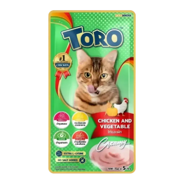 Toro Toro Chicken With Vegetable Treat 75g