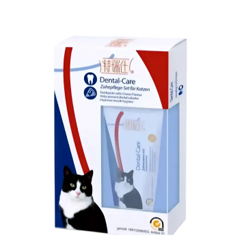 Trixie Cats Dental Care Set w/Cheese Aroma 50g