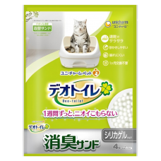 Unicharm Litter Refill Deodorizing Silica Unscented 4L 
