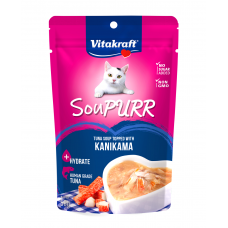 Vitakraft  Soupurr Tuna Soup With Kanikama 50g, VK35955, cat Wet Food, Vitakraft, cat Food, catsmart, Food, Wet Food
