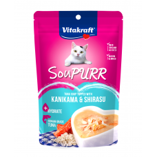 Vitakraft Soupurr Tuna Soup With Kanikama & Shirasu 50g