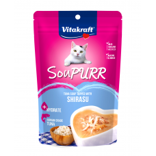 Vitakraft  Soupurr Tuna Soup With Shirasu 50g, VK35954, cat Wet Food, Vitakraft, cat Food, catsmart, Food, Wet Food