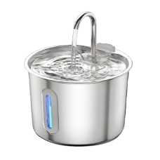 Rubeku Pet Water Fountain Stainless Steel 2.2L Rubeku Pet Water Fountain Stainless Steel 2.2L, WF120, cat Food & Water Dispenser / Container / Covers, Rubeku, cat Accessories, catsmart, Accessories, Food & Water Dispenser / Container / Covers