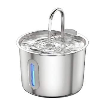 Rubeku Pet Water Fountain Stainless Steel 2.2L