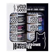 WhiskinGood Wet Food Variety Set (70g x 10 cans)