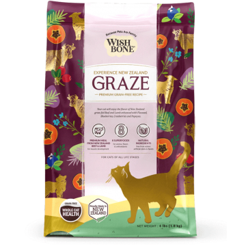 Wishbone Dry Food Graze Lamb & Beef w/Superfruits 1.8kg