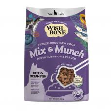Wishbone Dry Food Mix & Munch Beef & Ocean Fish 350g, WB72510, cat Dry Food, Wishbone, cat Food, catsmart, Food, Dry Food
