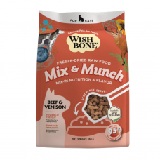 Wishbone Freeze Dried Mix & Munch Beef & Venison 350g