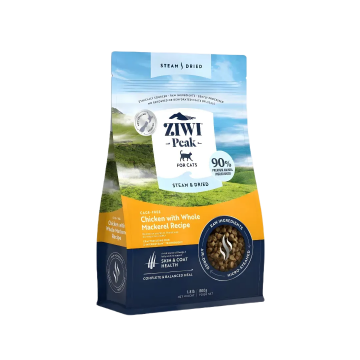 Ziwi Peak Steam Dried Chicken with Whole Mackerel 800g