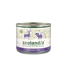 Zealandia Wild Venison 185g Carton (6 Cans), ZA224 Carton (6 Cans), cat Wet Food, Zealandia, cat Food, catsmart, Food, Wet Food