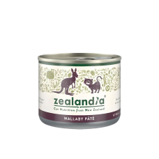 Zealandia Wild Wallaby 185g (6 Cans), ZA225 (6 Cans), cat Wet Food, Zealandia, cat Food, catsmart, Food, Wet Food