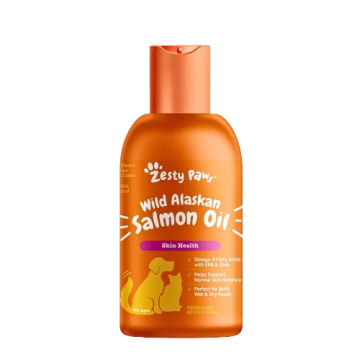 Zesty Paws Wild Alaskan Salmon Oil 8oz Zesty Paws Wild Alaskan Salmon Oil 8oz