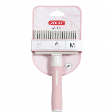 Zolux Brush Anah Slicker Retractable Medium, 550005, cat Comb / Brush, Zolux, cat Grooming, catsmart, Grooming, Comb / Brush