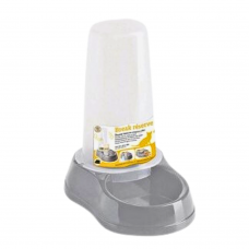Zolux Food & Water Dispenser Non-Slip 0.65L Grey
