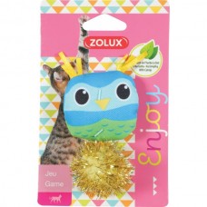 Zolux Toy Lovely Owl with Catnip, 580726, cat Toy, Zolux, cat Accessories, catsmart, Accessories, Toy