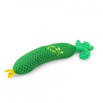 AFP Toy Green Rush Cuddler Zucchini with Catnip