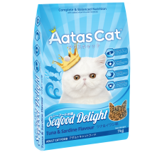 Aatas Cat Dry food Seafood Delight Tuna & Sardine 7kg, AAT3201, cat Dry Food, Aatas, cat Food, catsmart, Food, Dry Food