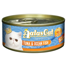 Aatas Cat Tantalizing Tuna & Ocean Fish 80g, AAT3037, cat Wet Food, Aatas, cat Food, catsmart, Food, Wet Food