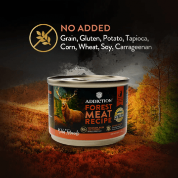 Addiction Canned Food Wild Islands Forest Meat 185g x6