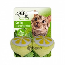 AFP Toy Green Rush Juicy Lemon with Catnip, VP2092 Lemon, cat Toy, AFP, cat Accessories, catsmart, Accessories, Toy