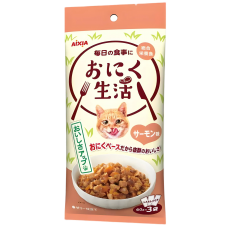 Aixia 3-in-1 Pouch Meat Life Salmon 180g 