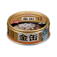 Aixia Kin Can Mini Tuna with Chicken Fillet 70g Carton (24 Cans)